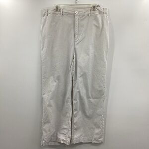 *** Old Navy White w/ Blue Pinstripe Pants *** 14